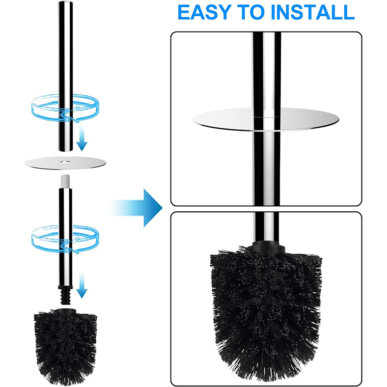 Premium Toilet Brush and Holder - Image 2